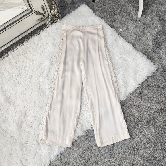 Anthropologie Capulet Sabrina Crop Wide Leg Pants. Size Large. New Without Tags. - Picture 3 of 10